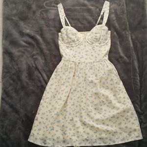 Abercrombie & Fitch floral corset dress
